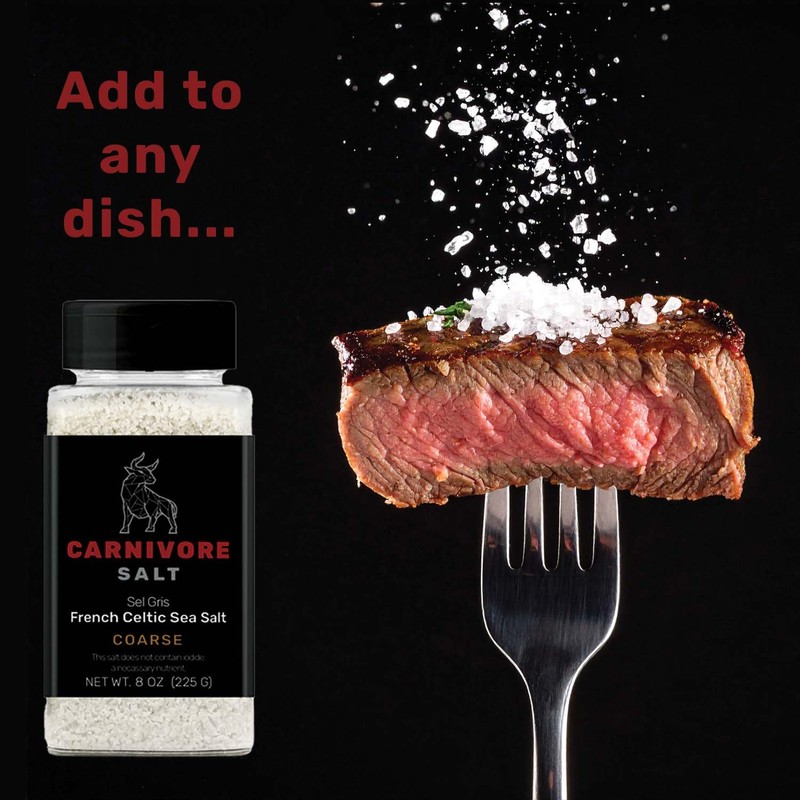 Carnivore Salt – All Natural French Celtic Grey Salt, Hand