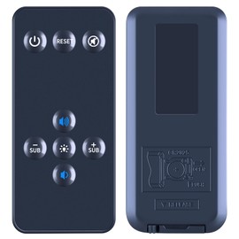 Replacement Remote Control Compatible with Trust Gaming GXT 629 Tytan PC Gaming Speaker System & GXT 688 TORRO Soundbar