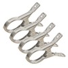 Clothespins 4 Pieces Stainless Steel Large Duvet Clothes Drying Clips
