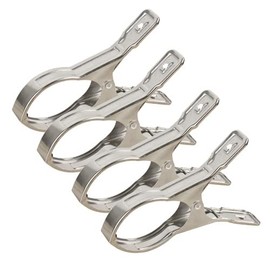 Clothespins 4 Pieces Stainless Steel Large Duvet Clothes Drying Clips Laundry New Life Laundry