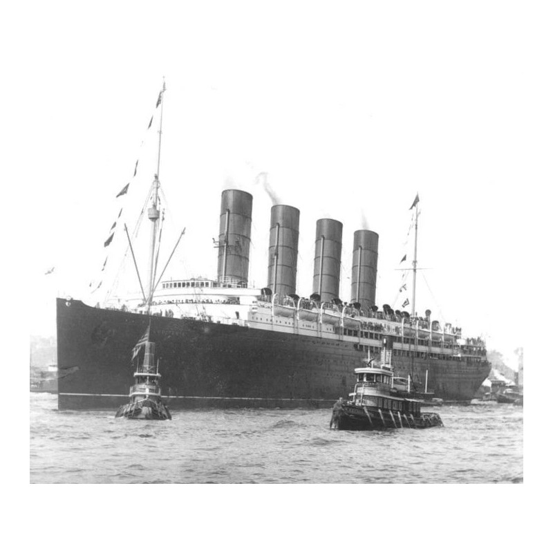 Historical Ocean Liner Shipwrecks - Andrea Doria - Lusitania- Titanic