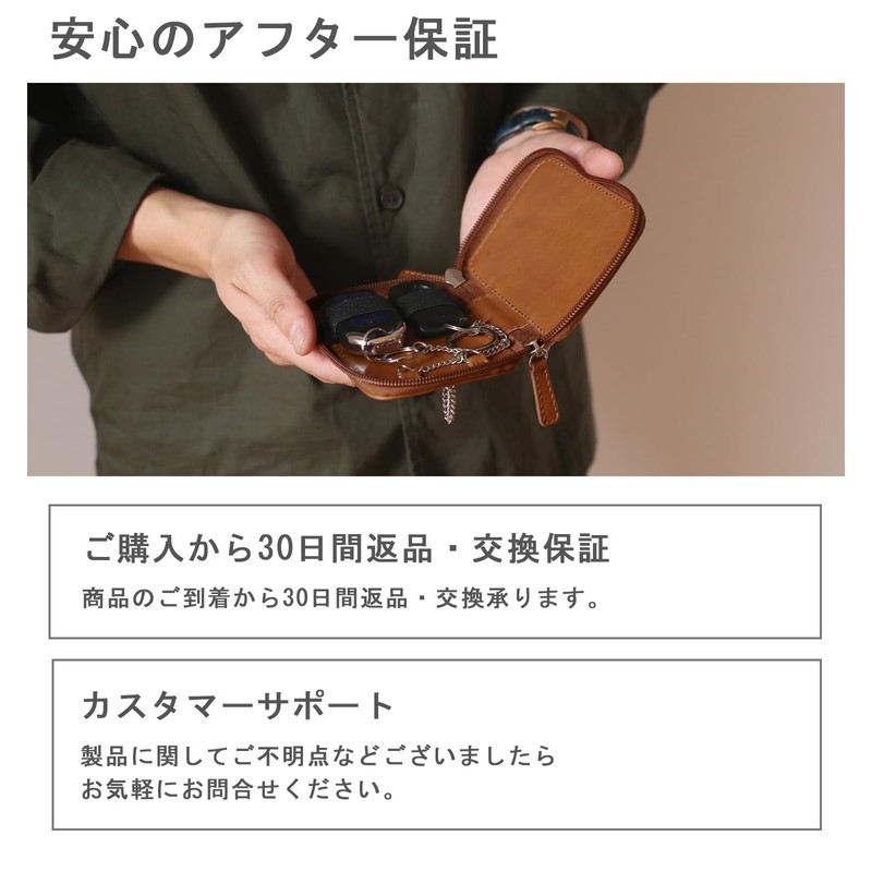 Mieno Smart Key Case, 2 Card Case, Unisex, Key Case,