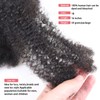 Afro Kinkys Bulk 100% Human Hair 50g/Bundle Colored Afro Kinky