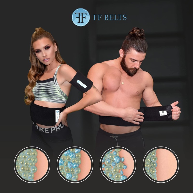 Fat Freezing Belts Cold Body Sculpting Waist Trimmer|Ab Stimulator Enhancer