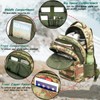 4land Camo Backpack for Boys,Army Boys Backpacks for Elementary Middle