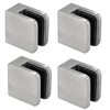 PRIOstahl Glass Holder 4 Pieces Glass Clamp Holder Glass Plate