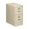 Alera Two-Drawer Economy Vertical File, 2 Letter-Size File Drawers, Putty,