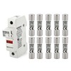 Baomain RT18-32 Fuse Holder Base with 10x1A Ceramic Fuses (10x38mm)