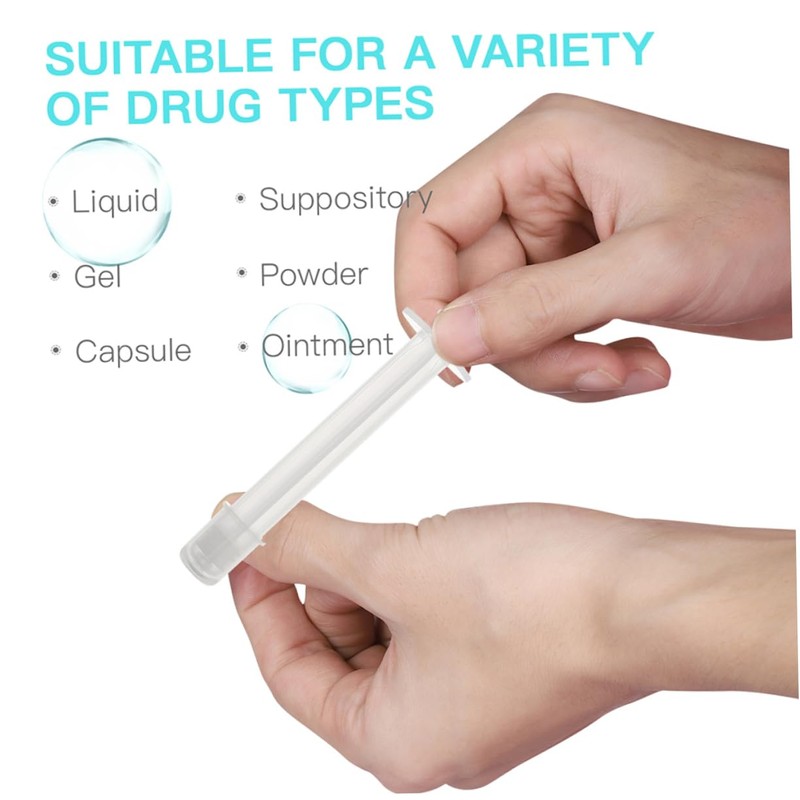 FOMIYES 24pcs Gel Tube Internal Applicators for Women Disposable Gynecological