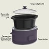 bella 6.0 Qt Programmable Slow Cooker, EverGood™ Ceramic Nonstick Coating,