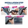 Trapo - 26” Hydrophobic Front Windshield Wiper Blade - Universal