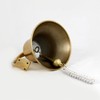 Nautical Aluminium Ship Bell 7 Inch Brass Chrome Hanging Marine