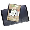 eco-eco 12 x A5 50% Recycled 20 Pocket Black Folder