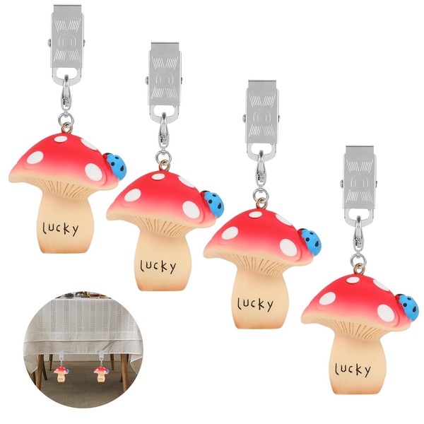 Ornaland 4 Pcs Tablecloth Weights Cute Resin Table Cloth Weights