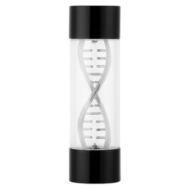 Water Flow Meter Multiple Color Metal Spiral G1/4 Female Thread for Computer Water Cooling(Black )