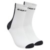 Oakley ICON Road Short Socks, (104) WHITE/BLACK