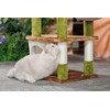 HYABi 62.7 Inch Tall Flower Cat Tree Tower Condo Climbing