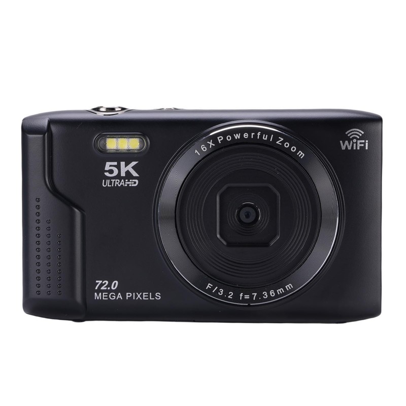 5K Digital Camera for Photography, UHD Autofocus WiFi 72 MP