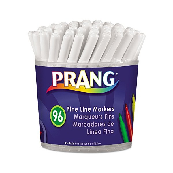 DIX80796 - Prang Fine Line Markers - Washable