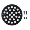 Poyde 4 Inch Screw-in Round Shower Drain Cover Replacement Floor