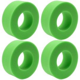 4PCS 1.9" RC Tire Foam Inserts OD 105mm Fit 1.9inch Wheel Tires Compatible with Axial SCX10 Traxxas TRX4 Redcat Gen7 D90 1/10 RC Crawler