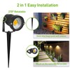 AHSELLUS Low Voltage Landscape Lighting Spotlights Outdoor Landscape Lights LED
