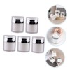 Gatuida 5pcs Airless Pump Bottles for Cosmetics Lightweight Travel Lotion