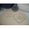YOU ROCK CANDY HEART COOKIE STAMP EMBOSSER MADE IN USA