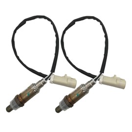 MAFSENSIRAuto 2Pcs Up/Downstream 11171843 15717 Air Fuel Ratio Oxygen Sensor O2 Sensor AFR Sensor Compatible with Ford F150 1997-2003 E150 E250 1997-2005 Explorer 1996-2005 Lincoln Mazda Mercury