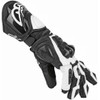 Berik Misano Motorcycle Gloves, Black/White, XS