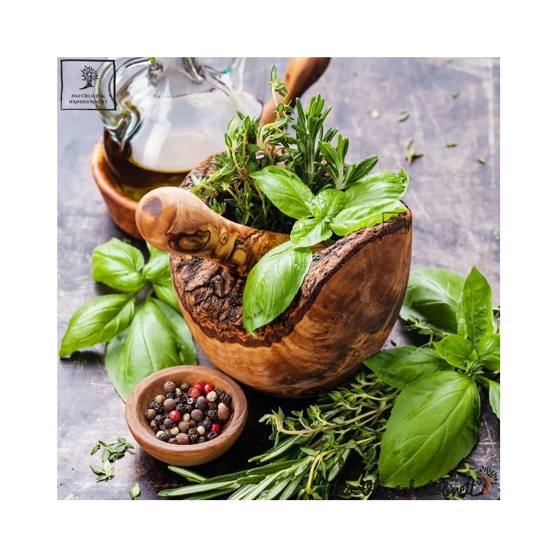 Mortar And Pestle In The Nature - 4.72"