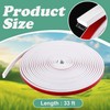 DECOHS 33 Ft Window Grille Inserts Grid Kit- TPE Self-Adhesive