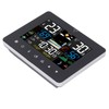 Wireless Weather Calendar Clock Color Touchscreen Display RF Sensor Temperature