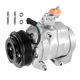 Air Conditioner AC Compressor with Clutch L4 2.5L Compatible with Camry 2012-2017, RAV4 2009-2012 Replace 88310-0R010, 88310-0R011 Pre-filled with Oil