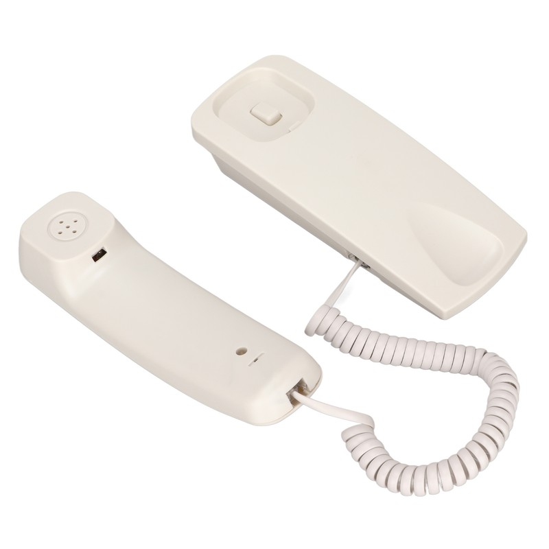 Wired Wall Phone Multifunctional Calendar LCD Display Caller ID Landline