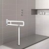 Folding Handicap Grab Bars Rails Toilet Handrails Bathroom Support Safety