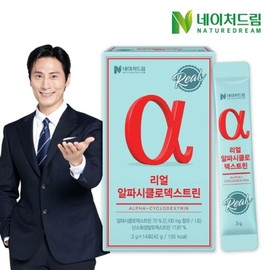 Nature Dream 네이처드림 리얼 알파시클로덱스트린 3g 14포 1박스 / 알파CD Nature Dream Real Alpha Cyclodextrin 3g 14 Sachets 1 Box / Alpha CD