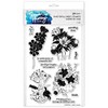 Simon Hurley Create. Clear Stamps 6"X9"-Inked Blooms