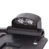 AQIMY Motorcycle LED Light License Plate Frames Side Mount License