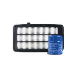 172205AAA00 Engine Air Filter & 15400-PLM-A02 Oil Filter Fit for 2017-2022 Honda CR-V, 2016-2021 Civic 1.5L (Not Fit Hybrid)