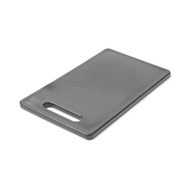 HENDI Chopping Board with Handle Can Be Used on Both Sides 300 x 200 mm HDPE Black