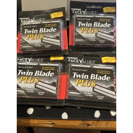 Harmon TRAC II & ATRA  Razor Blade Refill Cartridges - 40 Count, USA Made Blades