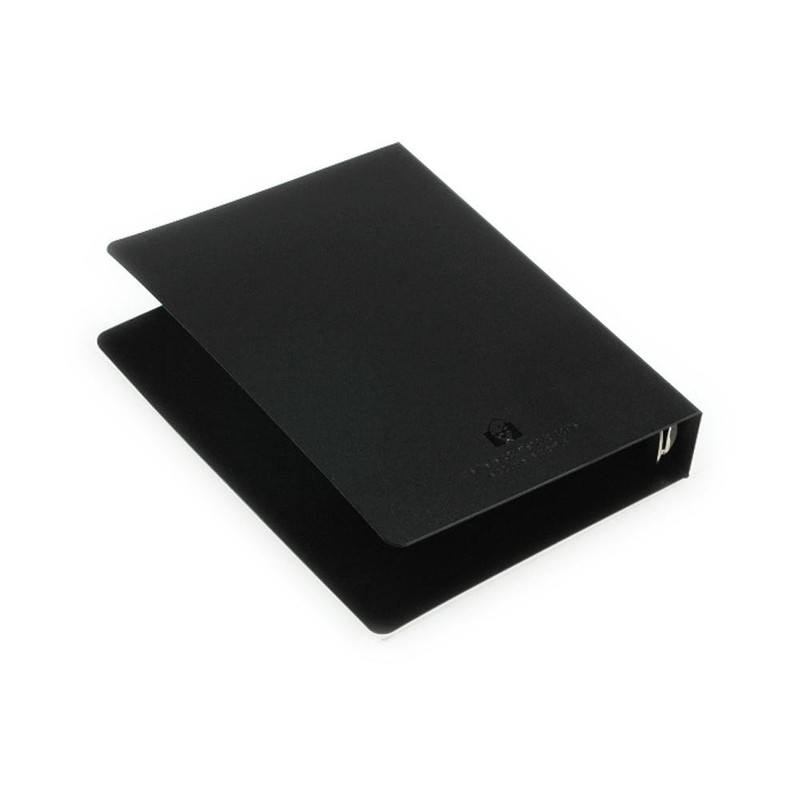 エトランジェディコスタリカ バインダー ソリッド ミニ 6穴 黒 SLD-08-02