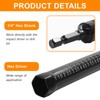 vibedor 10" Power Nut Driver, 9/16"(14mm) Hollow Socket Nut Runner