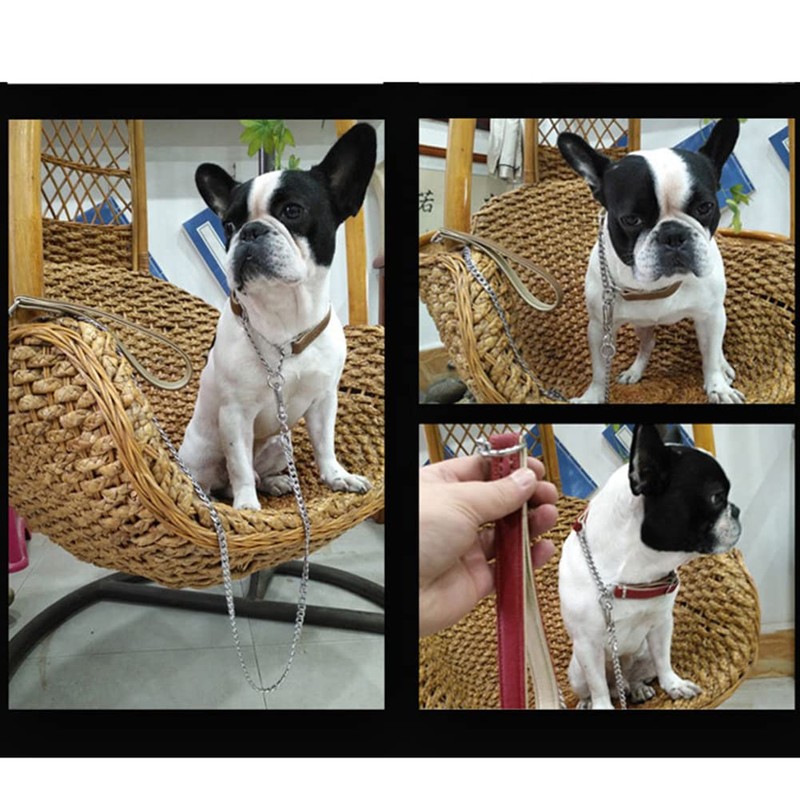 JiangYanus Martingale Collar for Dogs, Leather Martingale Dog Collar with
