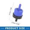 A ABSOPRO Vacuum Check Valve 433862117 Replacement PVC Blue for