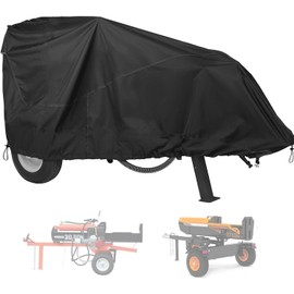 YHINGG Log Splitter Cover Waterproof 420D Oxford Cloth 83" x 45" x 39" Suitable for 15-45 ton Gas or Electric Log splitters Weather-Resistant Wood Splitter Cover (15-45 Ton - PU)
