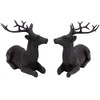 B2S BACK2SEASON Reindeer Pair Nilan Black Lying Elegant Christmas Decoration