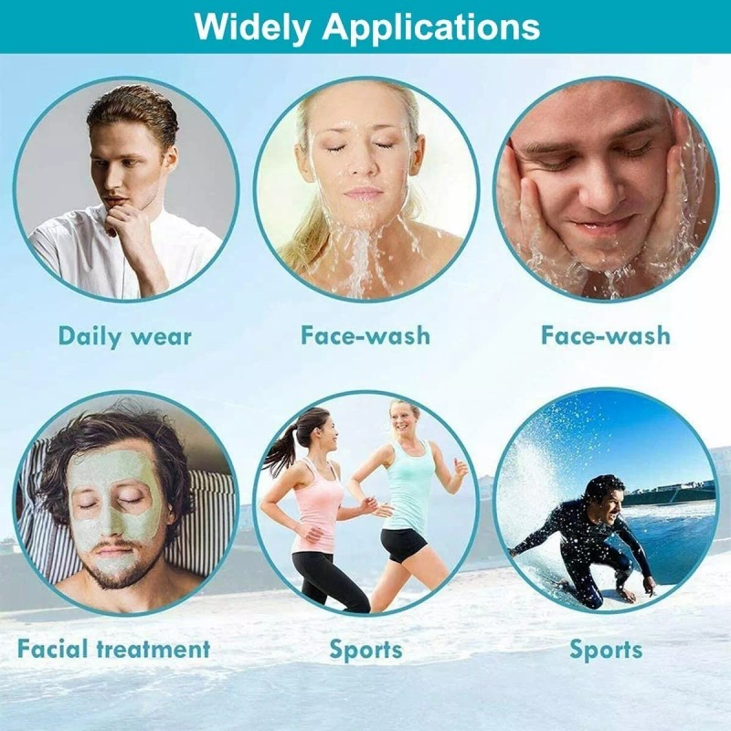 CONEJO MODA Diadema Horquilla Antideslizante Con Ondas Deportivas Unisex