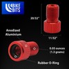 Bike Bits Presta Valve Adapter - Convert Presta to Schrader